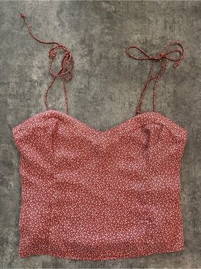 Abercrombie & Fitch Floral Smocked Top- Like new!!!